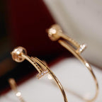 [Plus&Max]JUSTE EARRINGS DIAMONDS 1.8MM