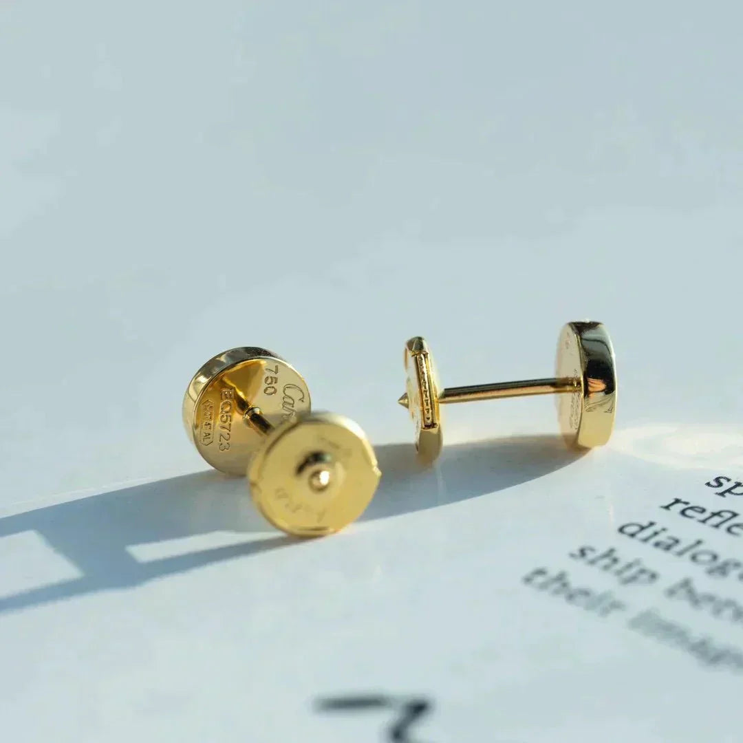 [Max Jewelry ]LOVE EARRINGS GOLD 10MM
