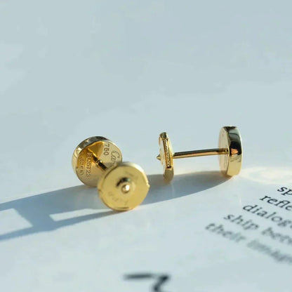 [Max Jewelry ]LOVE EARRINGS GOLD 10MM