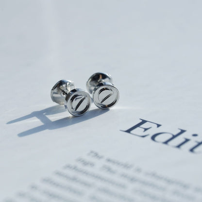 [Max Jewelry ]LOVE EARRINGS SILVER 10MM