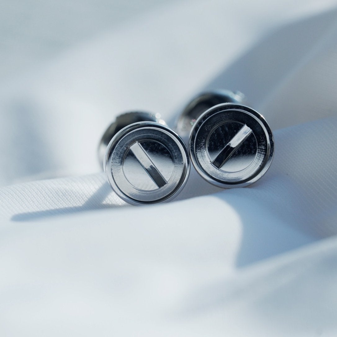 [Max Jewelry ]LOVE EARRINGS SILVER 10MM