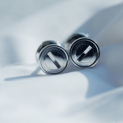 [Max Jewelry ]LOVE EARRINGS SILVER 10MM
