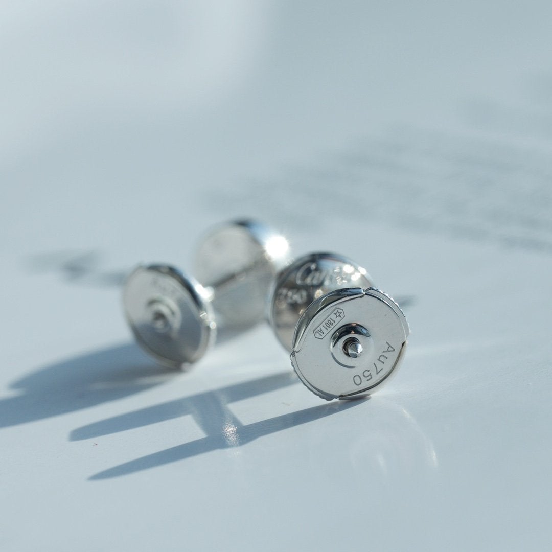 [Max Jewelry ]LOVE EARRINGS SILVER 10MM