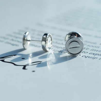 [Max Jewelry ]LOVE EARRINGS SILVER 10MM