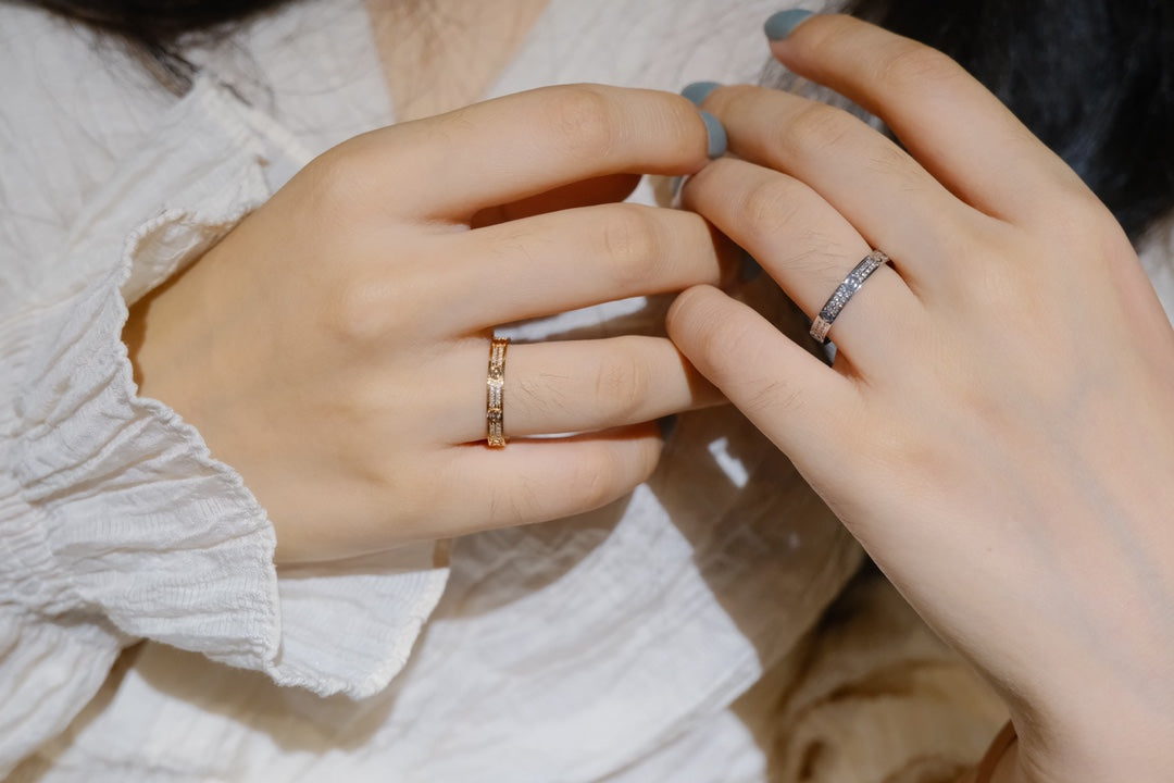 [Max Jewelry ]LOVE RING 2.65MM DIAMOND