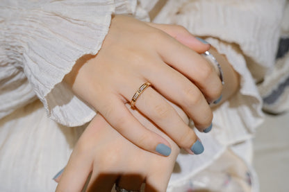 [Max Jewelry ]LOVE RING 2.65MM DIAMOND