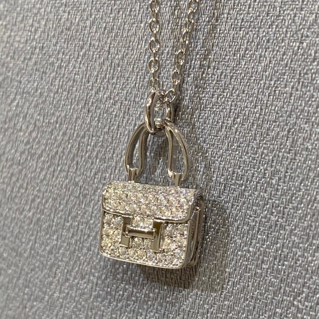 [Plus&Max]CONSTANCE PEDANT DIAMOND NECKLACE