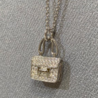 [Plus&Max]CONSTANCE PEDANT DIAMOND NECKLACE