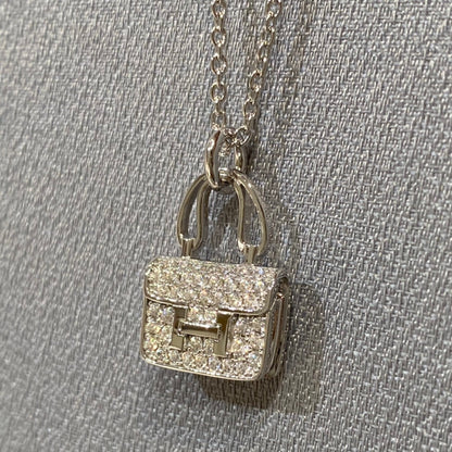 [Max Jewelry ]CONSTANCE PEDANT DIAMOND NECKLACE