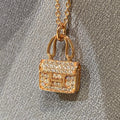 [Plus&Max]CONSTANCE PEDANT DIAMOND NECKLACE