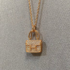 [Plus&Max]CONSTANCE PEDANT DIAMOND NECKLACE