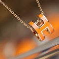 [Plus&Max]POP H PEDANT PINK GOLD