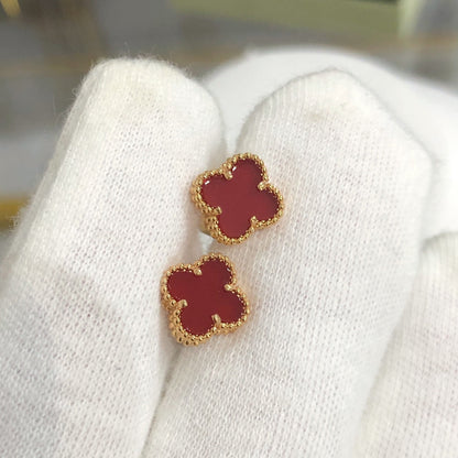 [Max Jewelry ]CLOVER MINI GOLD EARRINGS