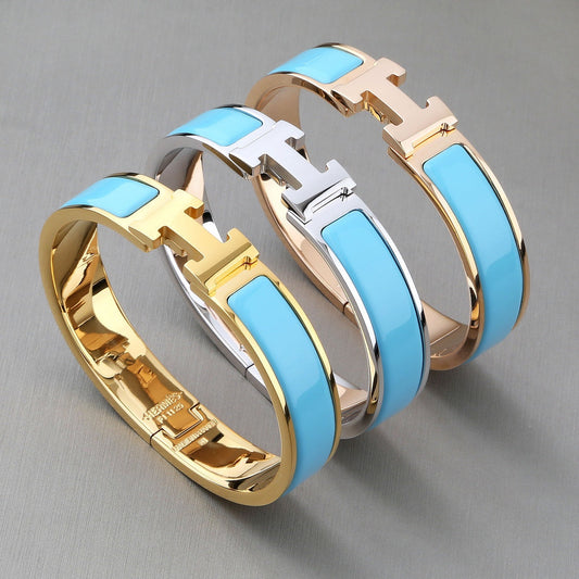 [Max Jewelry ]H CLOUD BLUE BRACELET