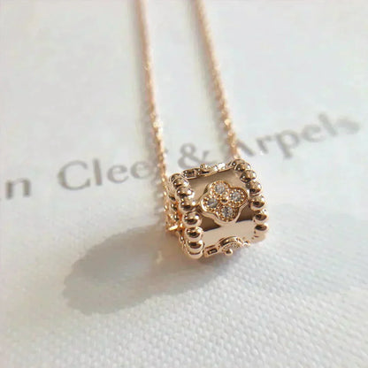 [Plus&Max]PERLEE PEDANT NECKLACE GOLD / ROSE GOLD