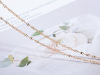 [Plus&Max]ECHAPPEE NECKLACE PINK GOLD
