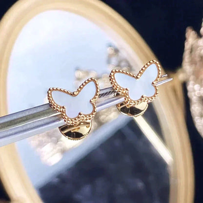 [Max Jewelry ]SWEET BUTTERFLY MOP EARSTUDS