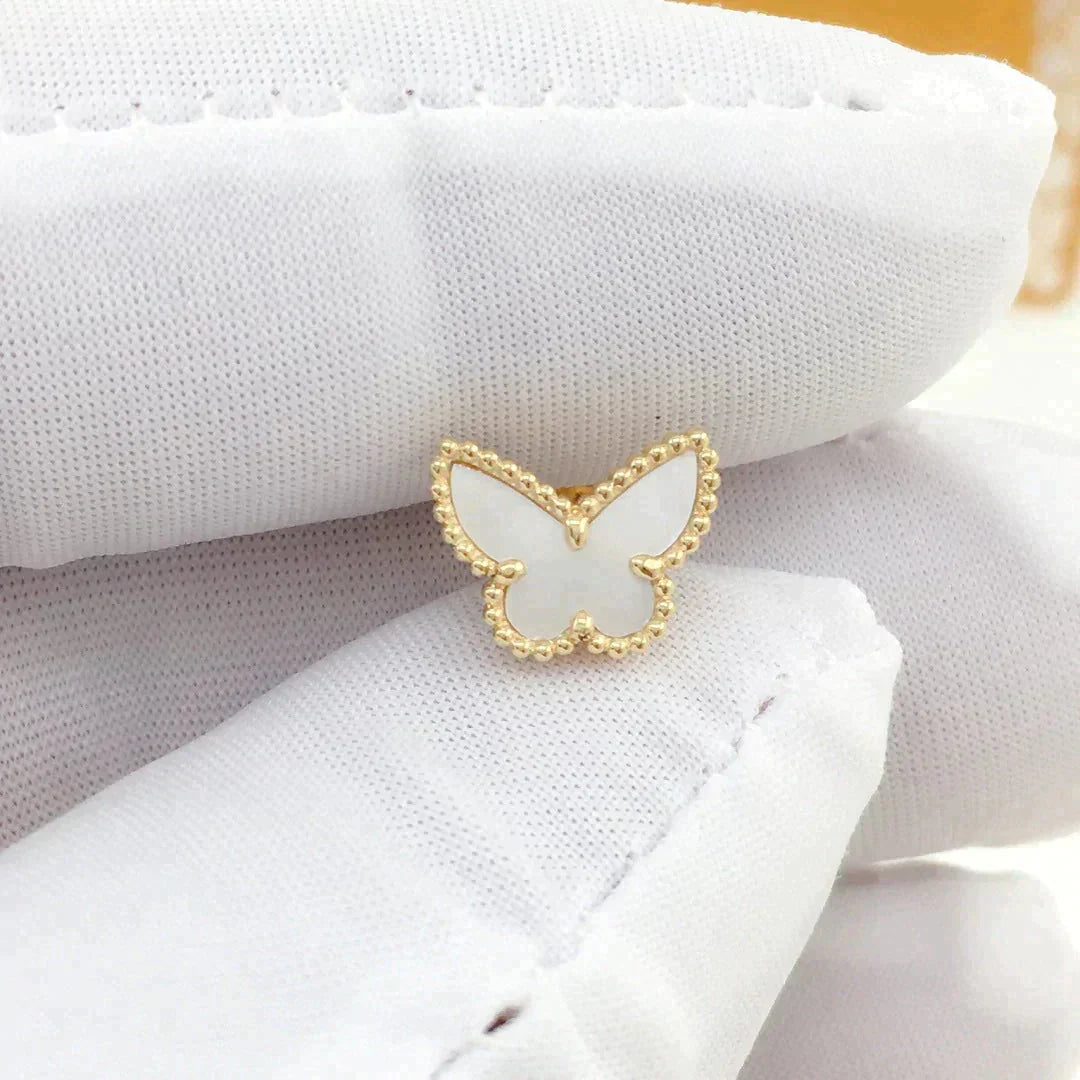 [Max Jewelry ]SWEET BUTTERFLY MOP EARSTUDS