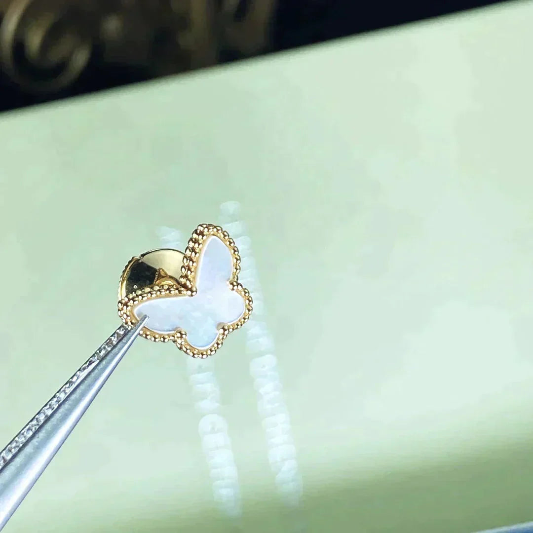 [Max Jewelry ]SWEET BUTTERFLY MOP EARSTUDS