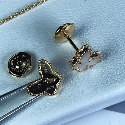 [Max Jewelry ]SWEET BUTTERFLY MOP EARSTUDS