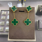 [Plus&Max]CLOVER 2 MOTIFS  EARRINGS (MULTIPLE CHOICESC