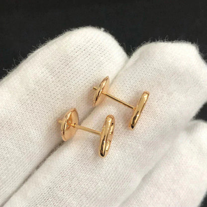 [Max Jewelry ]CHAINE SMALL EARRINGS GOLD AND SILVER