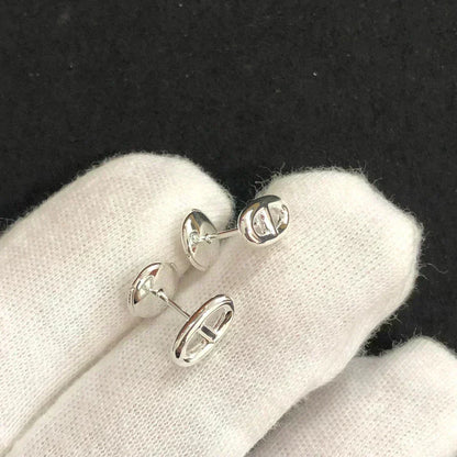 [Max Jewelry ]CHAINE SMALL EARRINGS GOLD AND SILVER