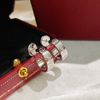 [Plus&Max]LOVE EARRINGS 5.7MM 2 DIAMONDS