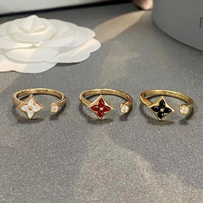 [Max Jewelry ]STAR 1 DIAMOND OPEN RING