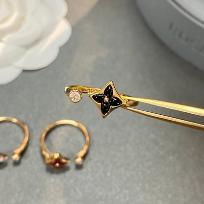 [Max Jewelry ]STAR 1 DIAMOND OPEN RING