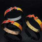 [Plus&Max]H BRACELET ORANGE RAINBOW CERAMIC