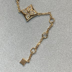 [Plus&Max]STAR AND SUN 4 MOTIFS GOLD DIAMONDS BRACELET