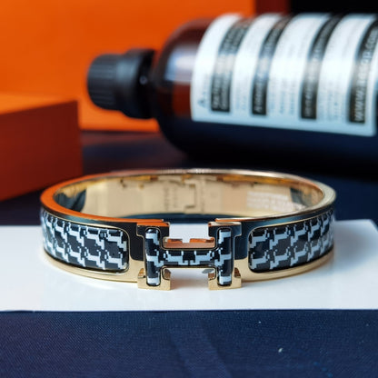[Max Jewelry ]H HORSE BRACELET 12MM