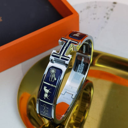 [Max Jewelry ]H COUVERTURES DARK BLUE BRACELET