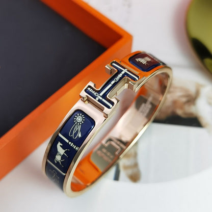 [Max Jewelry ]H COUVERTURES DARK BLUE BRACELET