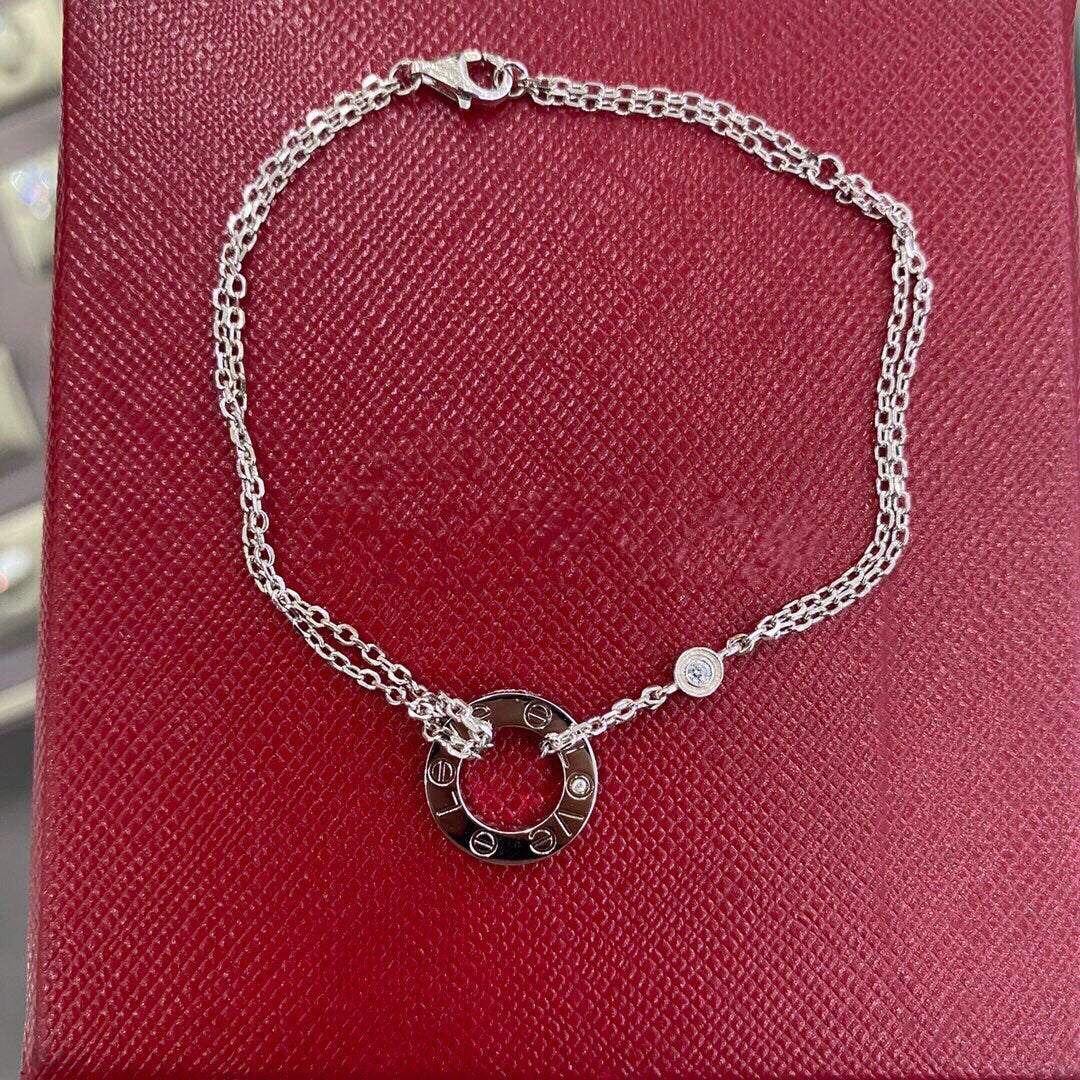 [Max Jewelry ]LOVE BRACELET 2 DIAMOND