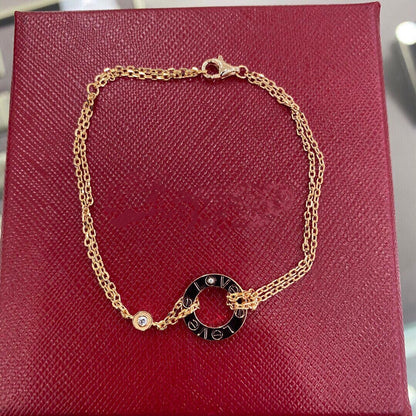 [Max Jewelry ]LOVE BRACELET 2 DIAMOND
