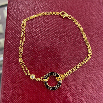 [Max Jewelry ]LOVE BRACELET 2 DIAMOND