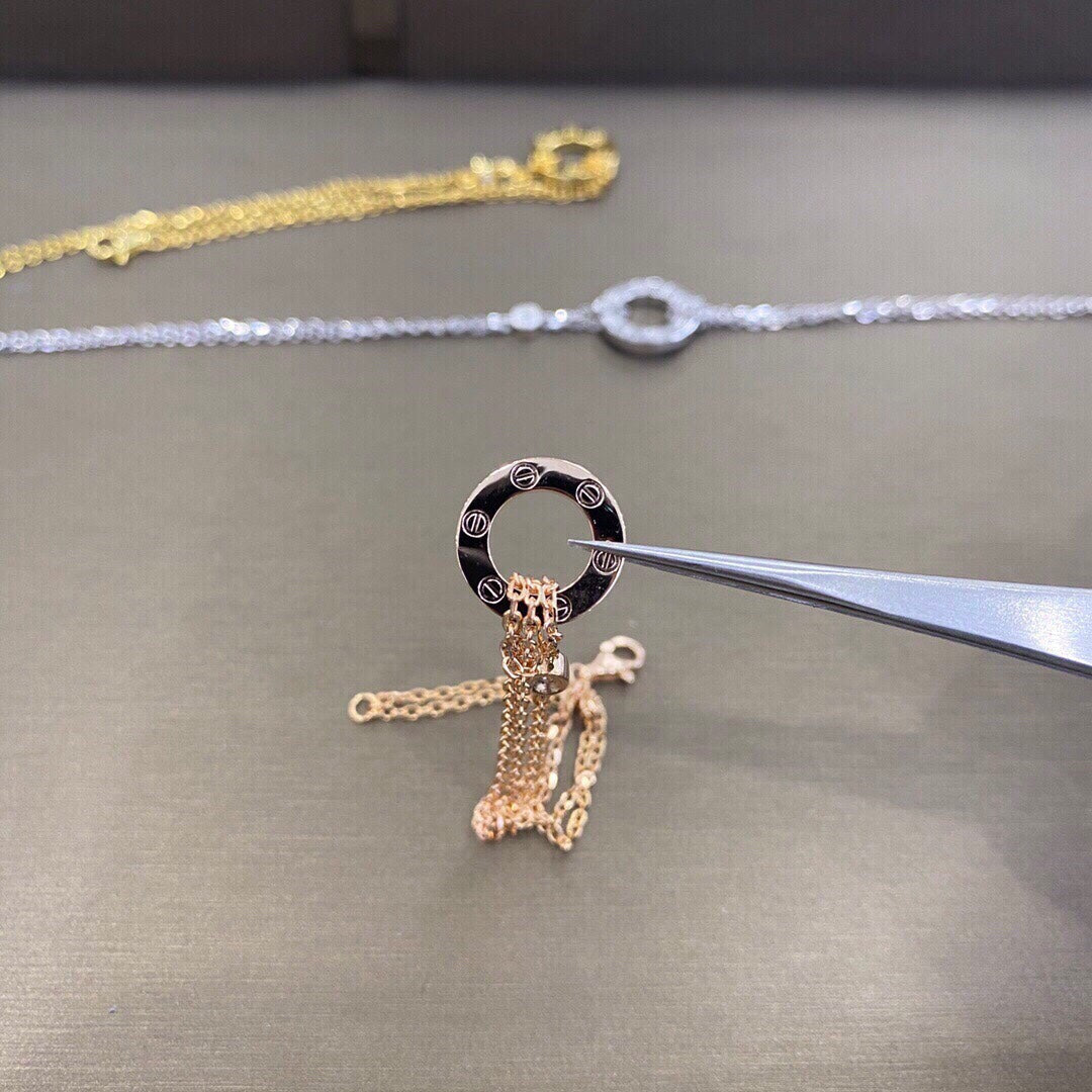 [Max Jewelry ]LOVE BRACELET 2 DIAMOND