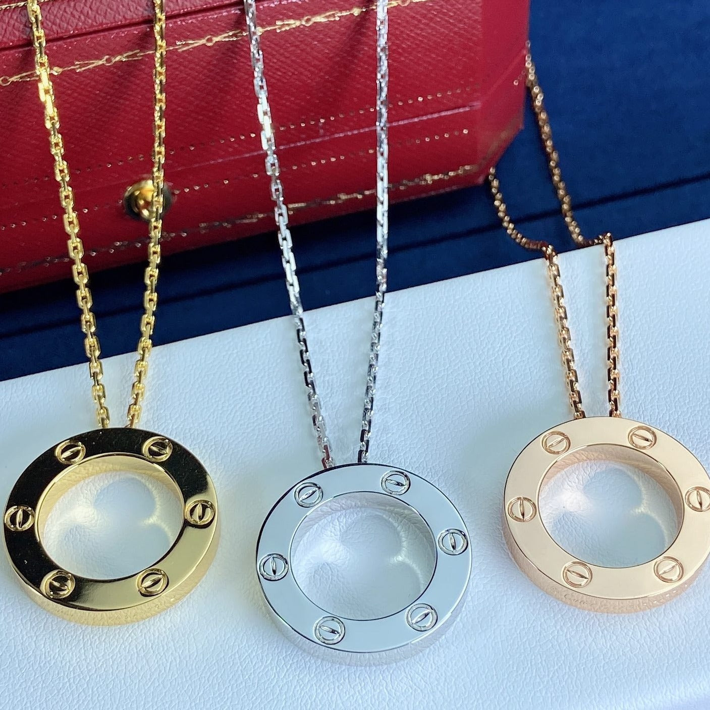 [Max Jewelry ]LOVE NECKLACE 16MM