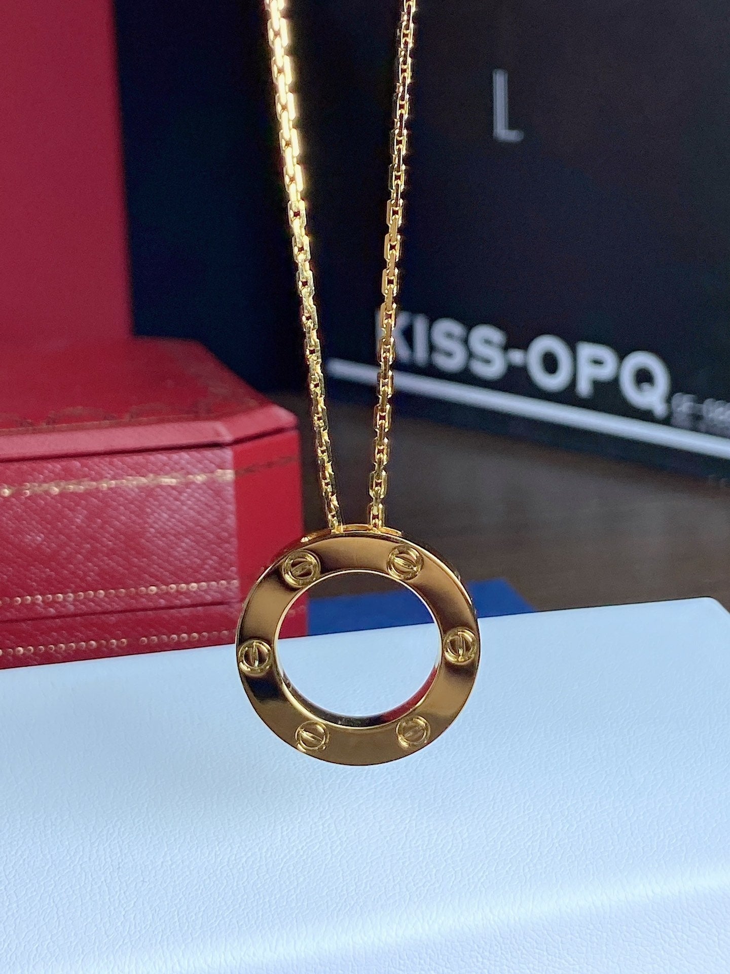 [Max Jewelry ]LOVE NECKLACE 16MM