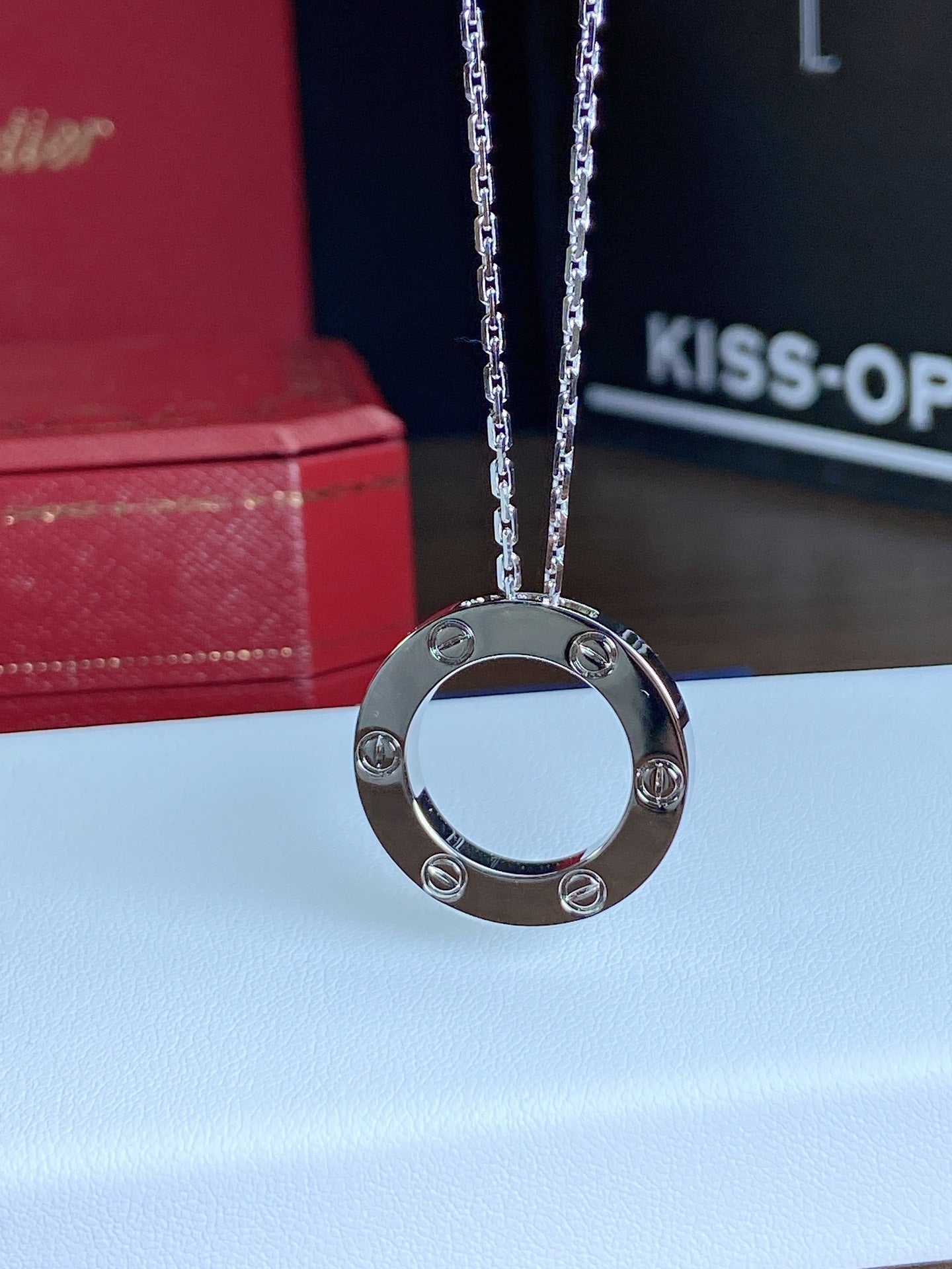 [Max Jewelry ]LOVE NECKLACE 16MM