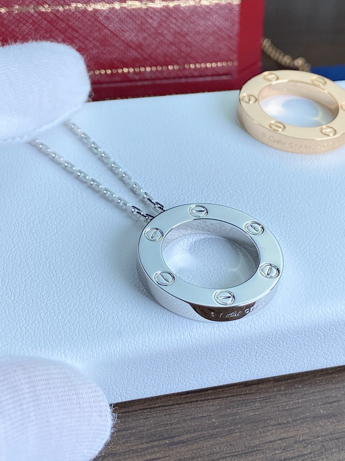 [Max Jewelry ]LOVE NECKLACE 16MM