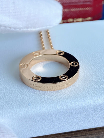[Max Jewelry ]LOVE NECKLACE 16MM
