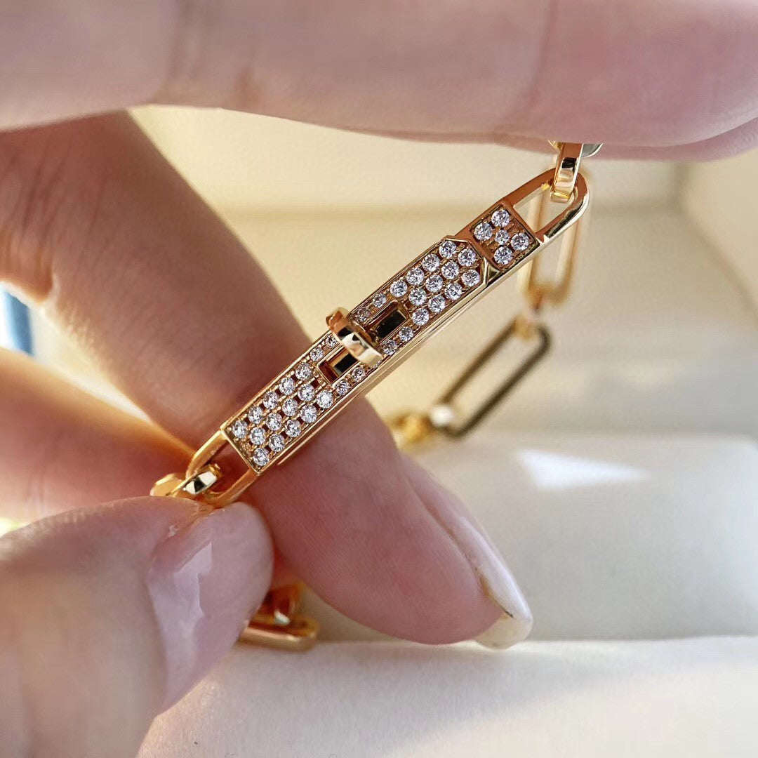 [Max Jewelry ]CHAINE BRACELET SMALL MODEL DIAMOND