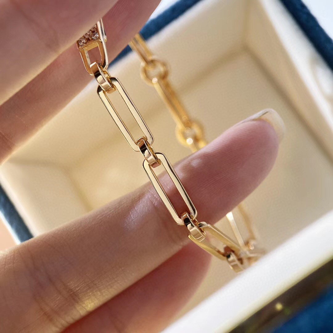 [Max Jewelry ]CHAINE BRACELET SMALL MODEL DIAMOND