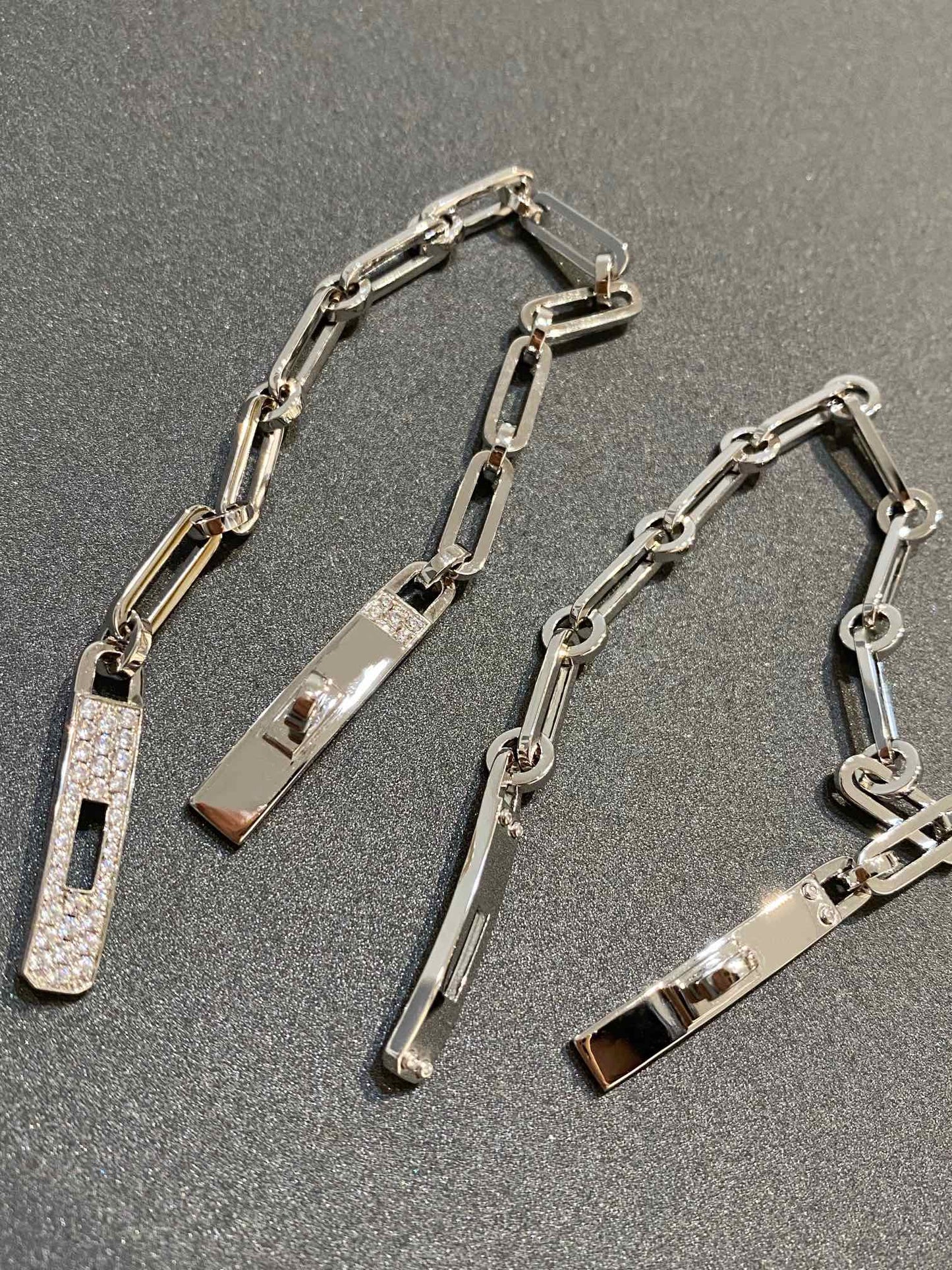 [Max Jewelry ]CHAINE BRACELET SMALL MODEL DIAMOND