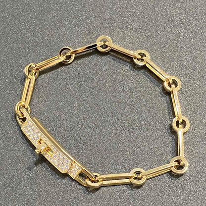 [Max Jewelry ]CHAINE BRACELET SMALL MODEL DIAMOND