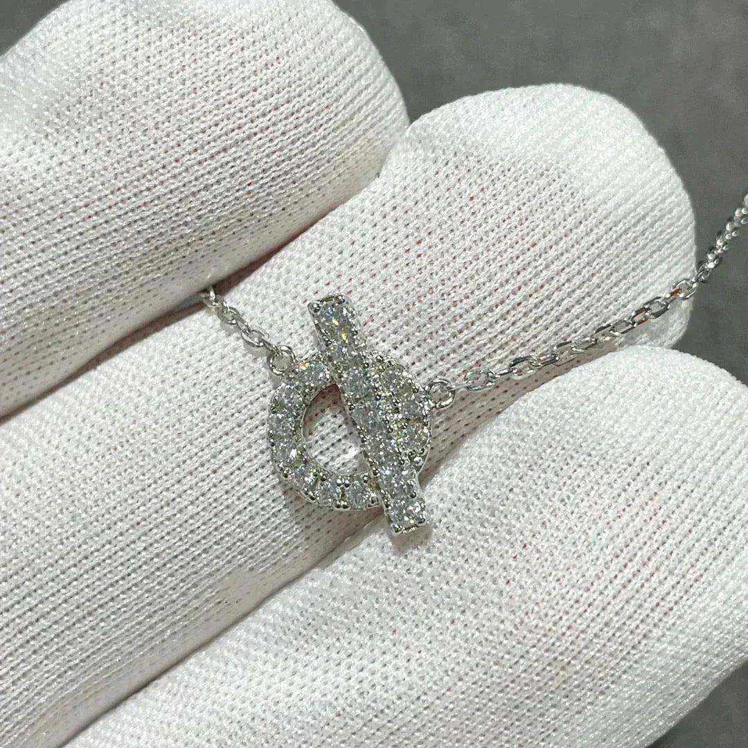[Max Jewelry ]ECHAPEE NECKLACE DIAMOND