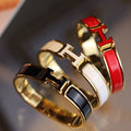 [Plus&Max]H BRACELET 12MM GOLD